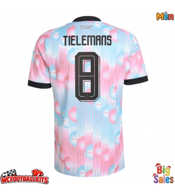 Belgium Youri Tielemans #8 Replica Away Stadium Shirt World Cup 2026 Short Sleeve